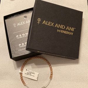 Alex and Ani Rock Candy Bracelet in Blush, NWT